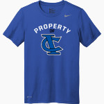 ICHABOD CRANE CENTRAL HIGH SCHOOL RIDERS Nike Men's Team Legend Short Sleeve Tee Front Thumbnail
