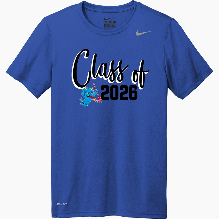 Roscoe Blue Devils Nike Men's Team Legend Short Sleeve Tee