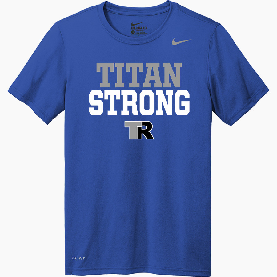 TWIN RIVER HIGH SCHOOL TITANS Nike Men's Team Legend Short Sleeve Tee