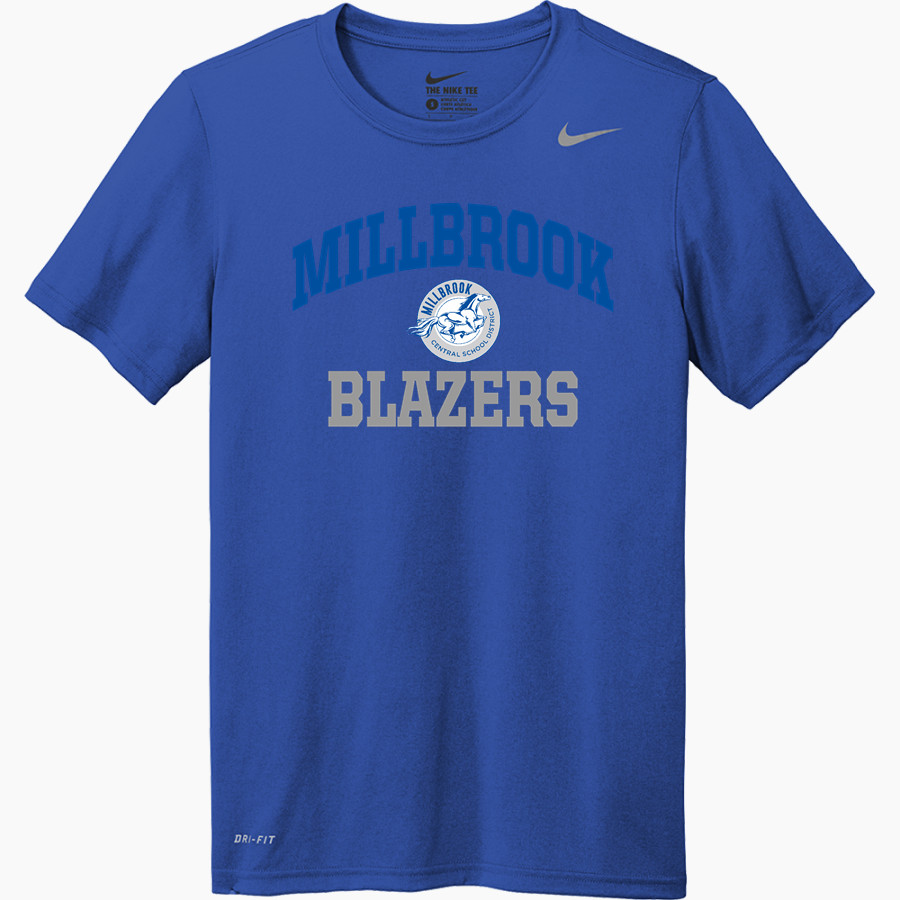 Millbrook Blazers Nike Men's Team Legend Short Sleeve Tee