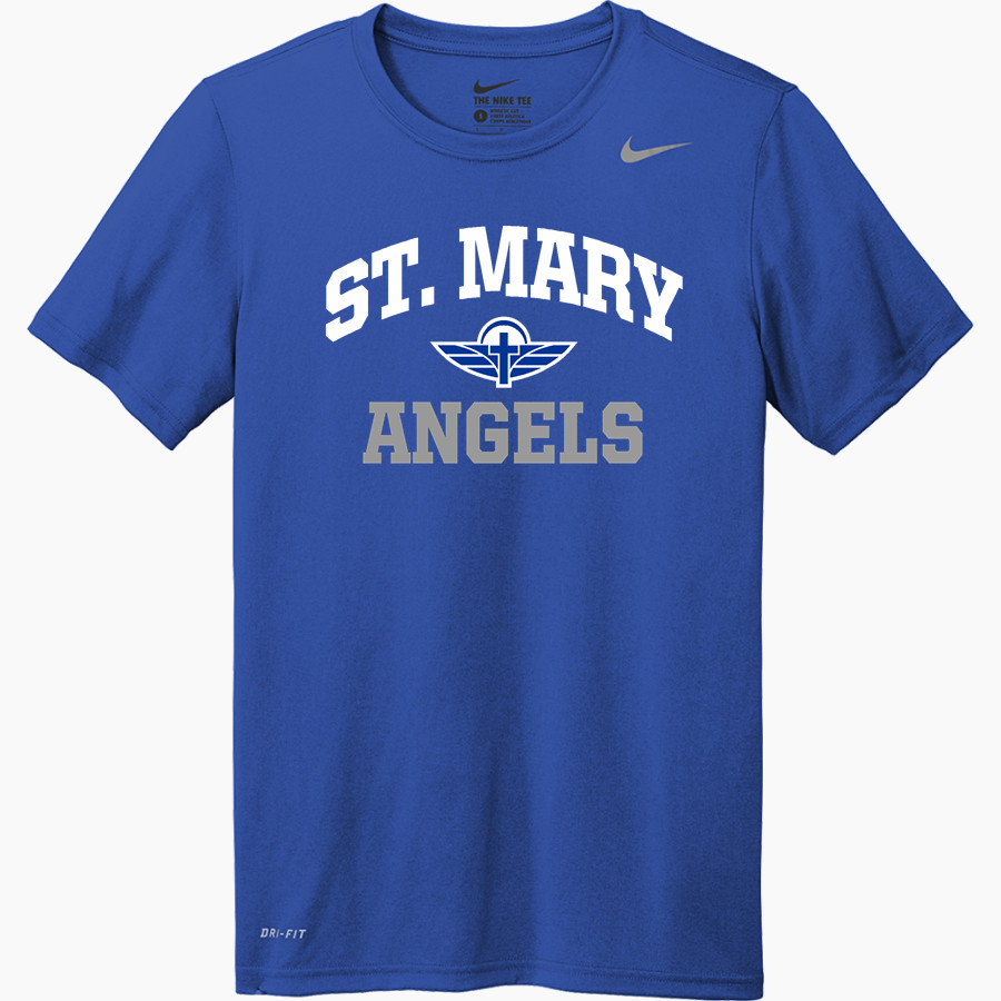 St. Mary Angels Nike Men's Team Legend Short Sleeve Tee