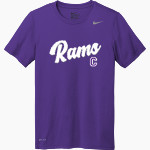 Cornell Rams Nike Men's Team Legend Short Sleeve Tee Front Thumbnail