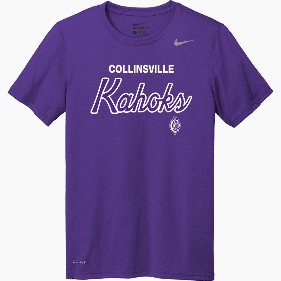 Collinsville Kahoks Nike Men's Team Legend Short Sleeve Tee