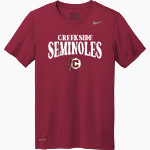 Creekside Seminoles Nike Men's Team Legend Short Sleeve Tee Front Thumbnail