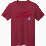 St. John's Islanders official sideline store Nike Men's Team Legend Short Sleeve Tee Front Thumbnail