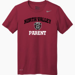 North Valley Bulldogs Nike Men's Team Legend Short Sleeve Tee Front Thumbnail