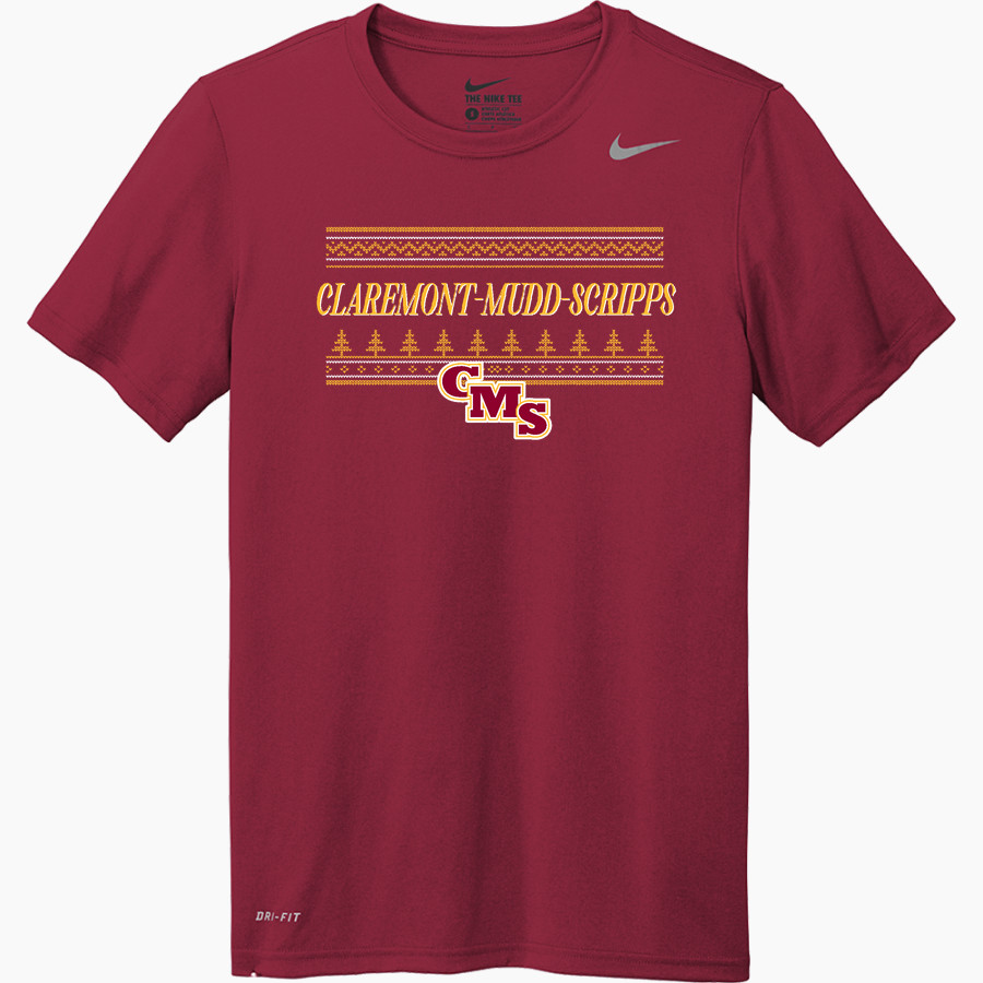 Claremont Mudd Athenas Nike Men's Team Legend Short Sleeve Tee