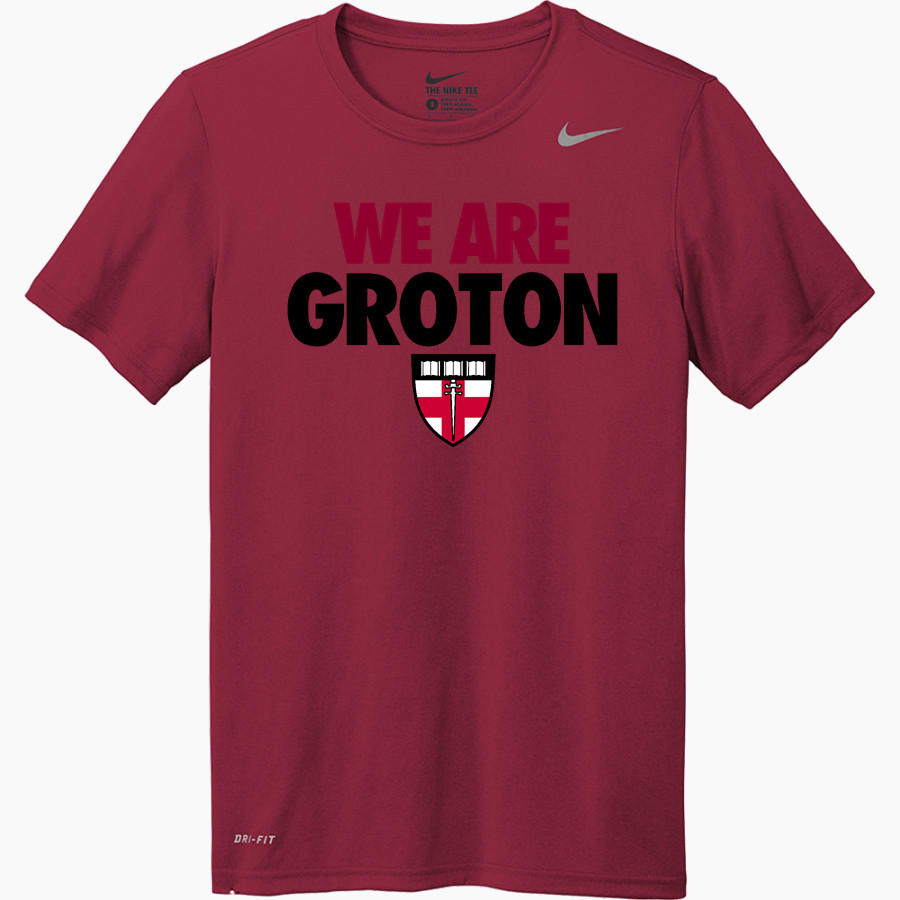 Groton Zebras <span class="pdp-name-mascot">Groton Zebras</span> Nike Men's Team Legend Short Sleeve Tee