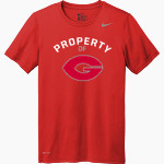 Germantown Red Devils <span class="pdp-name-mascot">Germantown Red Devils</span> Nike Men's Team Legend Short Sleeve Tee Front Thumbnail