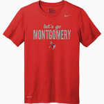 Montgomery Vikings Nike Men's Team Legend Short Sleeve Tee Front Thumbnail