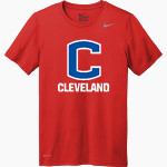 Cleveland Blue Raiders Nike Men's Team Legend Short Sleeve Tee Front Thumbnail