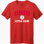 Ohio Little Jacks Nike Men's Team Legend Short Sleeve Tee Front Thumbnail
