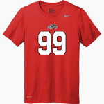 Boscobel Bulldogs Nike Men's Team Legend Short Sleeve Tee Front Thumbnail