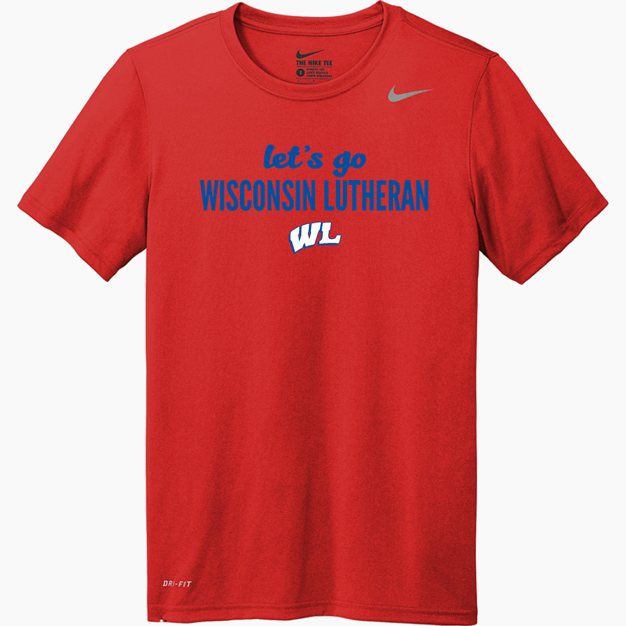Wisconsin Lutheran Vikings Nike Men's Team Legend Short Sleeve Tee