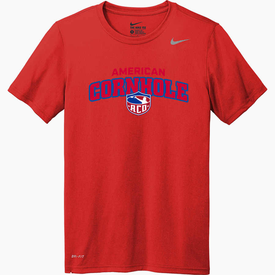 American Cornhole Nike Men's Team Legend Short Sleeve Tee