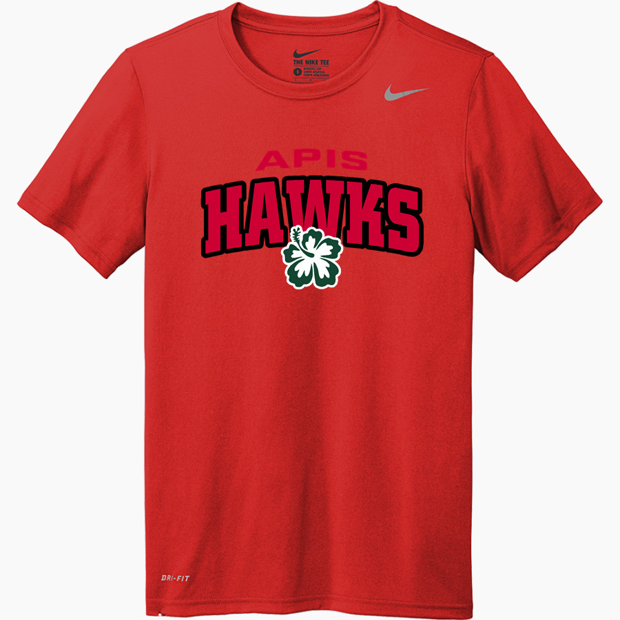APIS Hawks <span class="pdp-name-mascot">Asia Pacific International GreenHawks</span> Nike Men's Team Legend Short Sleeve Tee