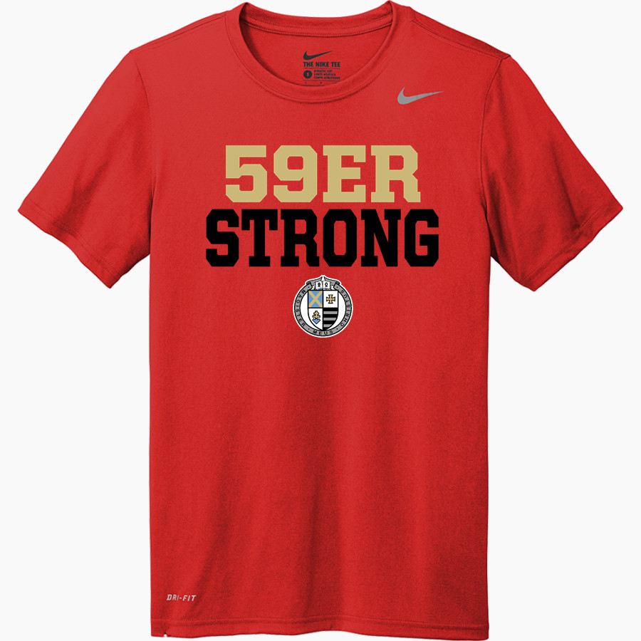 Andrean 59ers Nike Men's Team Legend Short Sleeve Tee