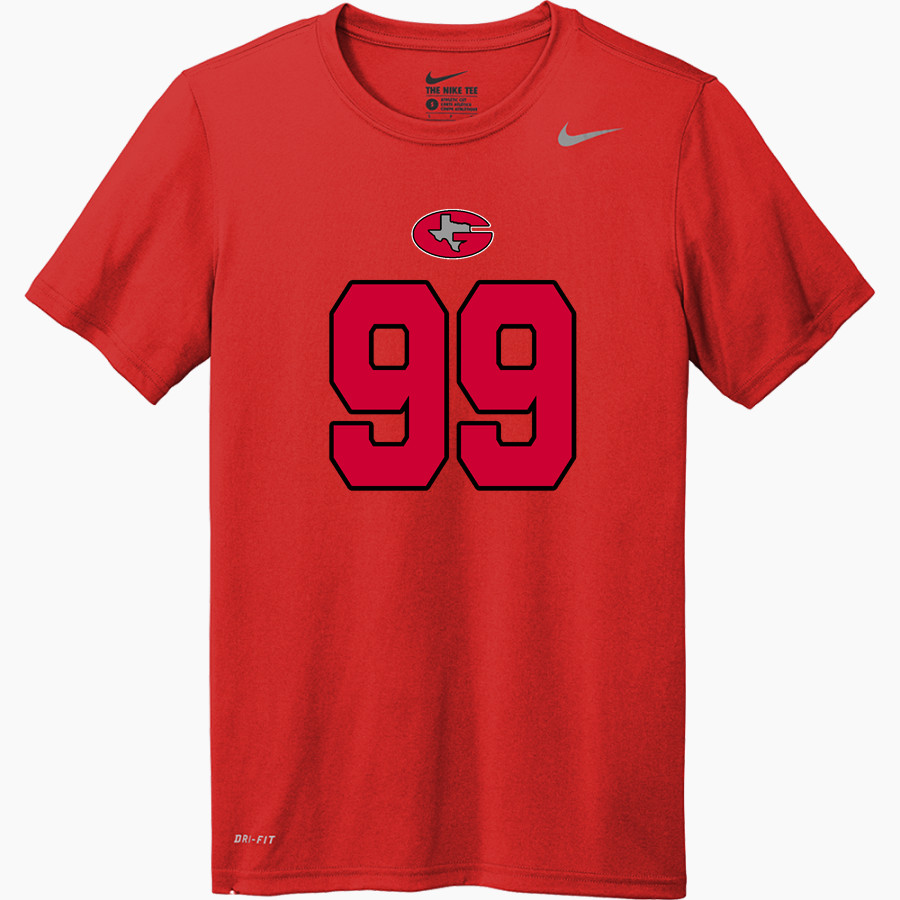 GROOM HIGH SCHOOL TIGERS Nike Men's Team Legend Short Sleeve Tee