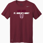 St. Anselm's Abbey Panthers <span class="pdp-name-mascot">Saint Anselm's Abbey Panthers</span> Nike Men's Team Legend Short Sleeve Tee Front Thumbnail