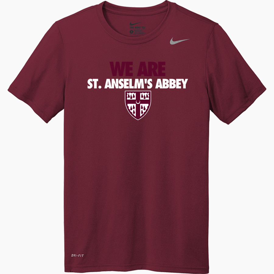 St. Anselm's Abbey Panthers <span class="pdp-name-mascot">Saint Anselm's Abbey Panthers</span> Nike Men's Team Legend Short Sleeve Tee