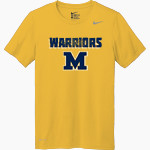 Meridian Warriors Nike Men's Team Legend Short Sleeve Tee Front Thumbnail