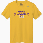Miles Golden Bears Nike Men's Team Legend Short Sleeve Tee Front Thumbnail
