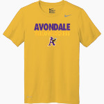 AVONDALE HIGH SCHOOL YELLOWJACKETS <span class="pdp-name-mascot">AVONDALE YELLOWJACKETS</span> Nike Men's Team Legend Short Sleeve Tee Front Thumbnail