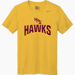 HMS Hawks Nike Men's Team Legend Short Sleeve Tee Front Thumbnail