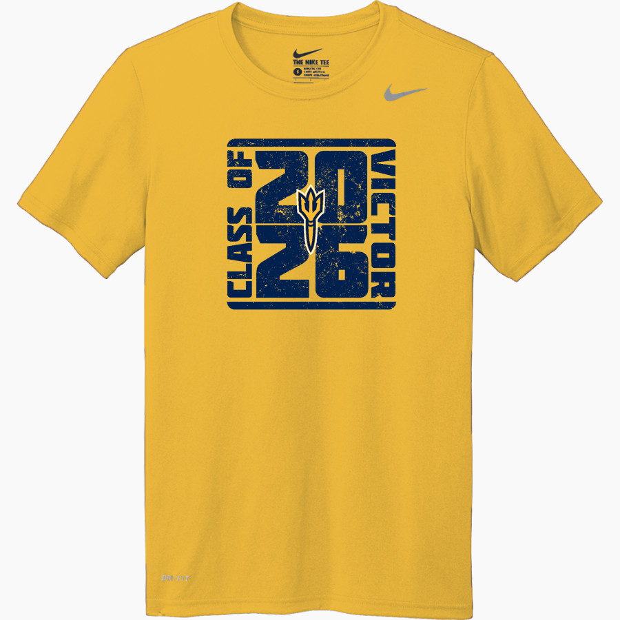 Victor Blue Devils Nike Men's Team Legend Short Sleeve Tee