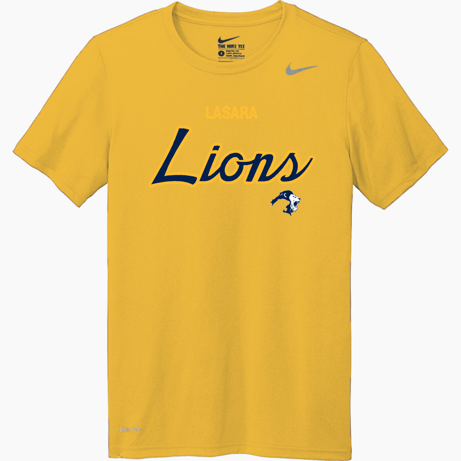 LASARA HIGH SCHOOL LIONS <span class="pdp-name-mascot">LASARA LIONS</span> Nike Men's Team Legend Short Sleeve Tee