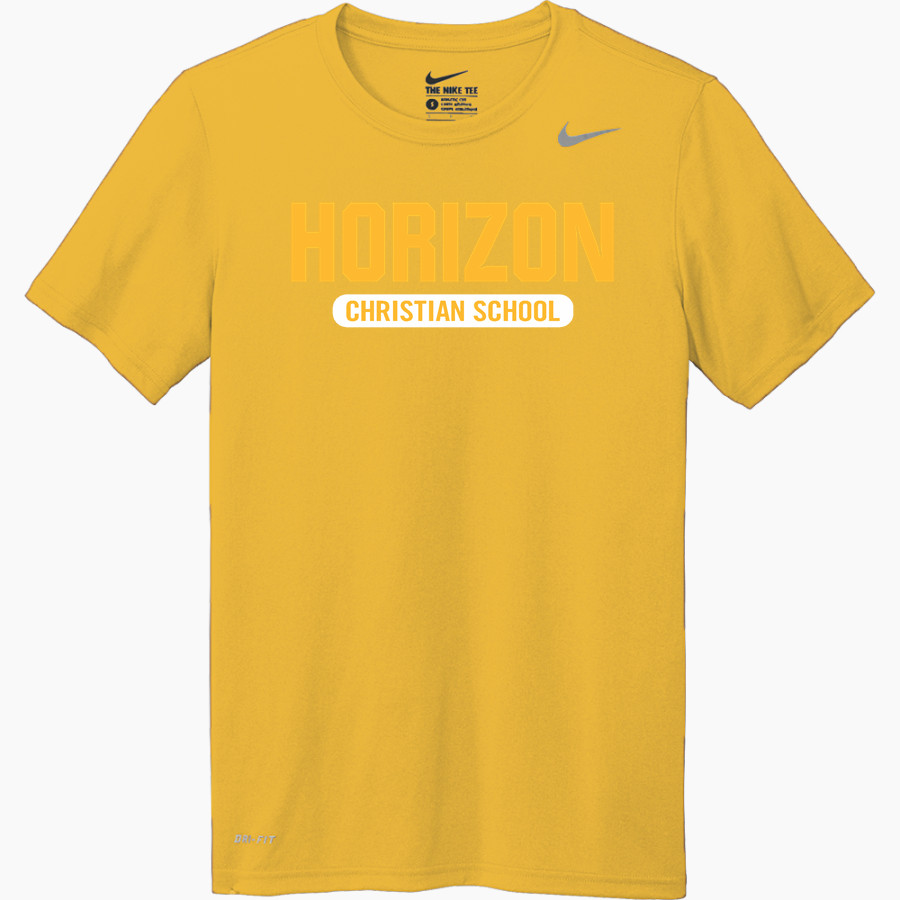 HORIZON CHRISTIAN SCHOOL LIONS <span class="pdp-name-mascot">HORIZON LIONS</span> Nike Men's Team Legend Short Sleeve Tee