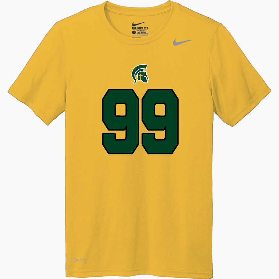 Martin Luther Spartans Nike Men's Team Legend Short Sleeve Tee