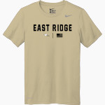 East Ridge Raptors Nike Men's Team Legend Short Sleeve Tee Front Thumbnail
