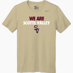 Scotts Valley Falcons Nike Men's Team Legend Short Sleeve Tee Front Thumbnail