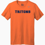 Pacifica Christian Home of the Tritons Nike Men's Team Legend Short Sleeve Tee Front Thumbnail