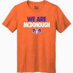 McDonough Rams Nike Men's Team Legend Short Sleeve Tee Front Thumbnail