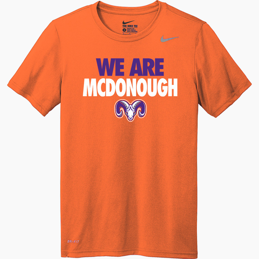 McDonough Rams Nike Men's Team Legend Short Sleeve Tee