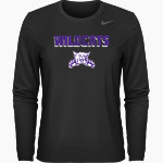 MILFORD CENTRAL SCHOOL WILDCATS Nike Women's Team Legend Long Sleeve Tee Front Thumbnail