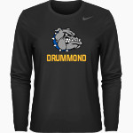 Drummond Bulldogs Nike Women's Team Legend Long Sleeve Tee Front Thumbnail