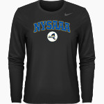 New York State Athletic Administrators Association <span class="pdp-name-mascot">New York State Athletic Administrators Association</span> Nike Women's Team Legend Long Sleeve Tee Front Thumbnail