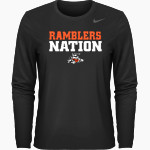 Lafayette Ramblers Nike Women's Team Legend Long Sleeve Tee Front Thumbnail