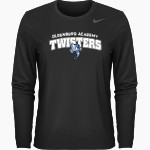 OLDENBURG ACADEMY TWISTERS Nike Women's Team Legend Long Sleeve Tee Front Thumbnail