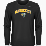 Mitchell Bluejackets Nike Women's Team Legend Long Sleeve Tee Front Thumbnail