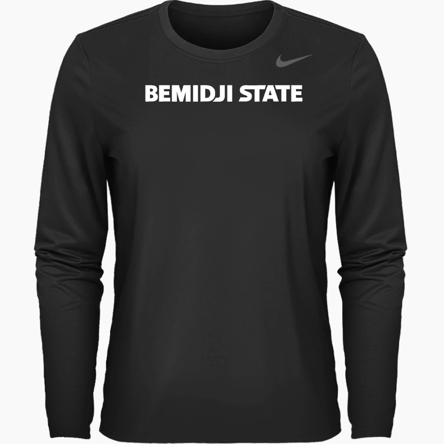 Bemidji State Athletics <span class="pdp-name-mascot">Bemidji State Beavers</span> Nike Women's Team Legend Long Sleeve Tee