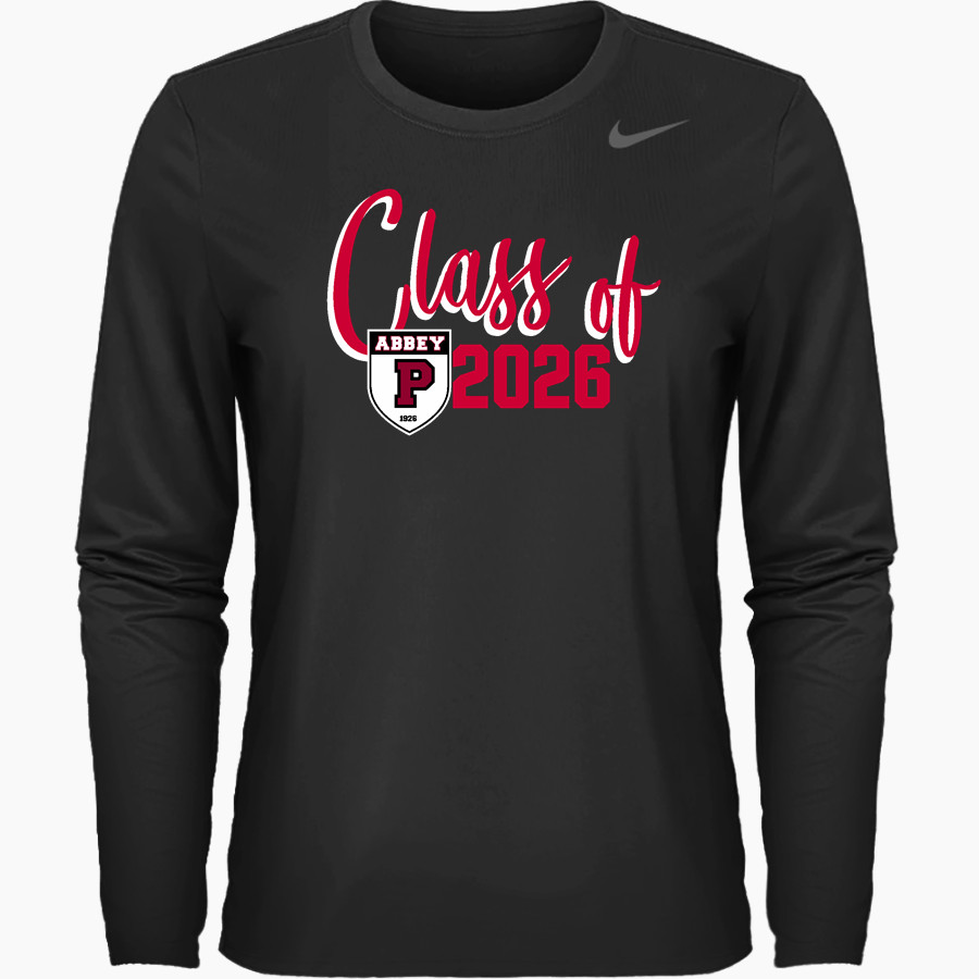 PORTSMOUTH ABBEY SCHOOL RAVENS <span class="pdp-name-mascot">PORTSMOUTH ABBEY RAVENS</span> Nike Women's Team Legend Long Sleeve Tee