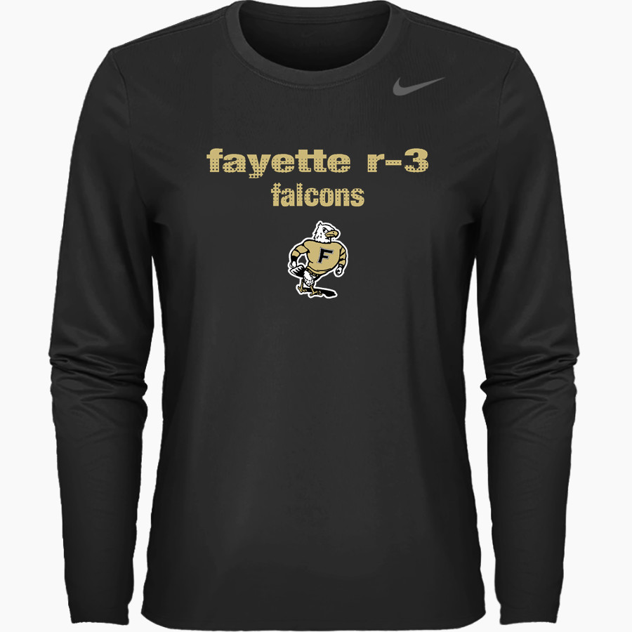 FAYETTE R-3 HIGH SCHOOL FALCONS <span class="pdp-name-mascot">FAYETTE R-3 FALCONS</span> Nike Women's Team Legend Long Sleeve Tee