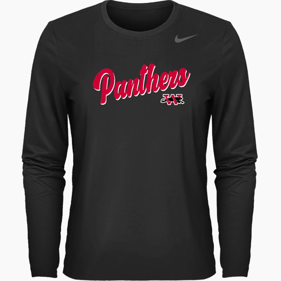 WILMOT UNION HIGH SCHOOL PANTHERS <span class="pdp-name-mascot">WILMOT PANTHERS</span> Nike Women's Team Legend Long Sleeve Tee