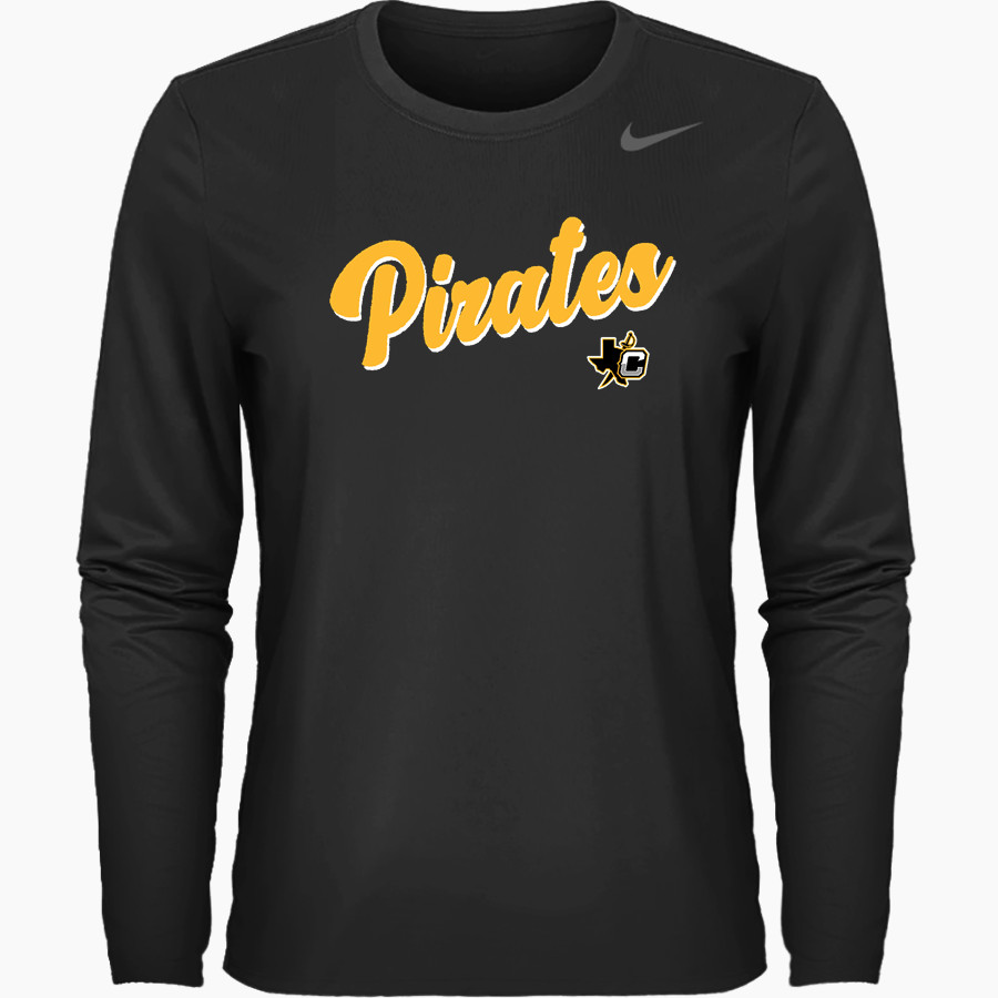 CRANDALL HIGH SCHOOL PIRATES <span class="pdp-name-mascot">CRANDALL PIRATES</span> Nike Women's Team Legend Long Sleeve Tee