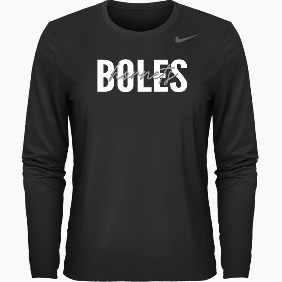 BOLES HIGH SCHOOL HORNETS Nike Women's Team Legend Long Sleeve Tee