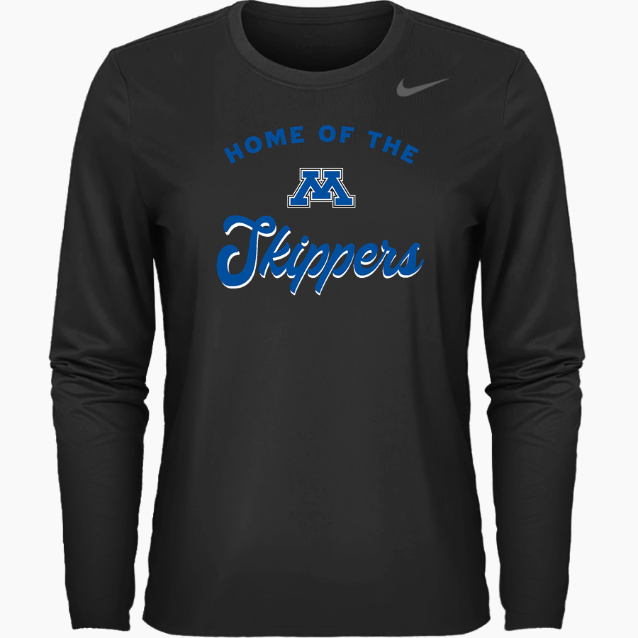 MINNETONKA HIGH SCHOOL SKIPPERS Nike Women's Team Legend Long Sleeve Tee